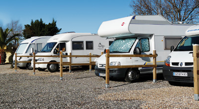 stationnement hivernage parking camping car